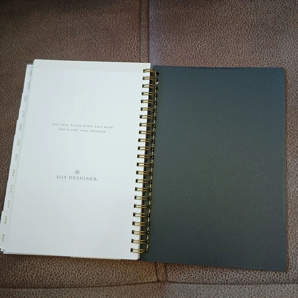 Day Designer tabbed planner 2024 to 2025
